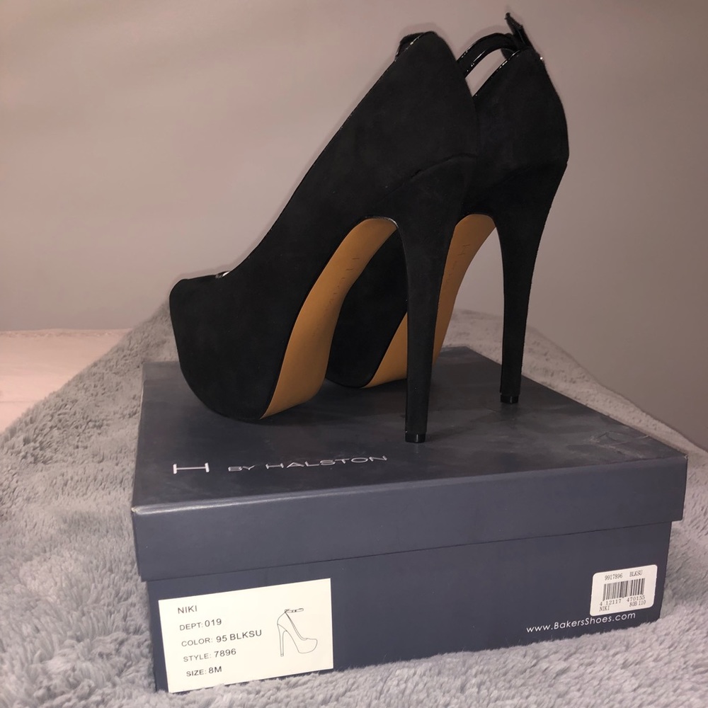 H by Halston Black Stiletto
